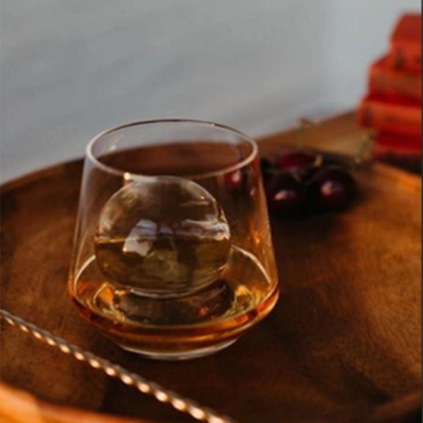 Ball ice in premium cocktail