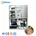 TV50 Tube Ice Machine with Stainless Steel Frame for Commercial Ice Production