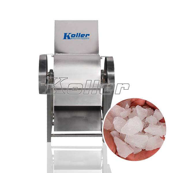 Ice crusher machine for construction