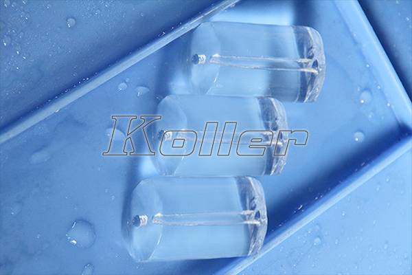 Tube ice