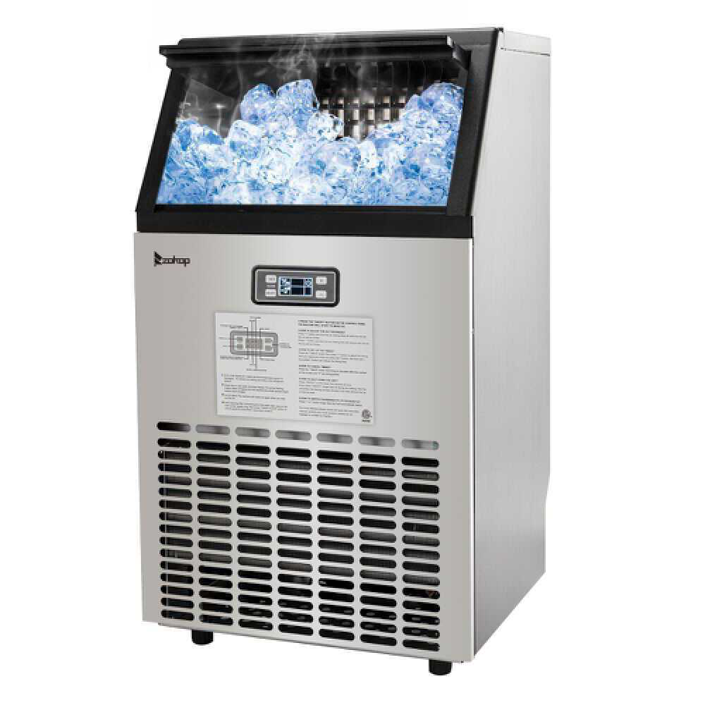 a large cube ice making machine