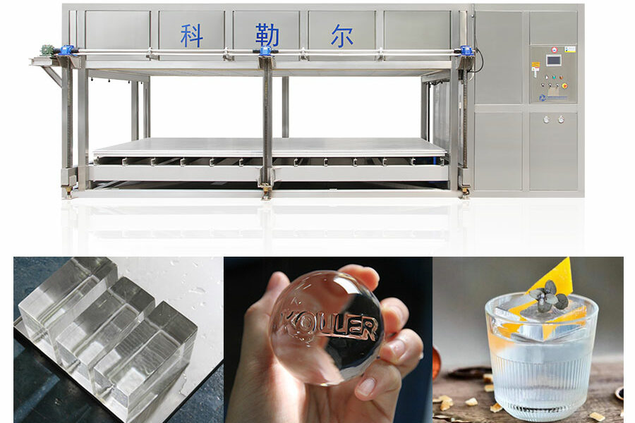 Koller clear ice block machine TB10