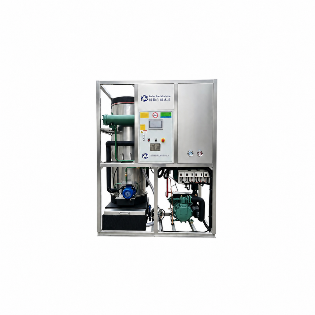 tube ice machine crystal clear slow melt ice