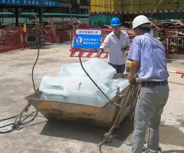 ice used in construction